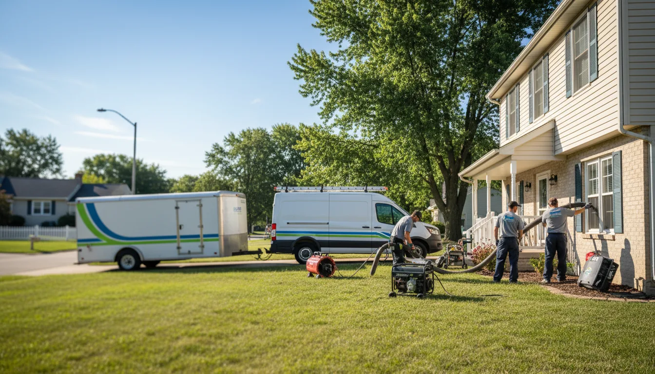 Flooded Basement Restoration And Cleanup With Repair in Gaylord, MN near me
